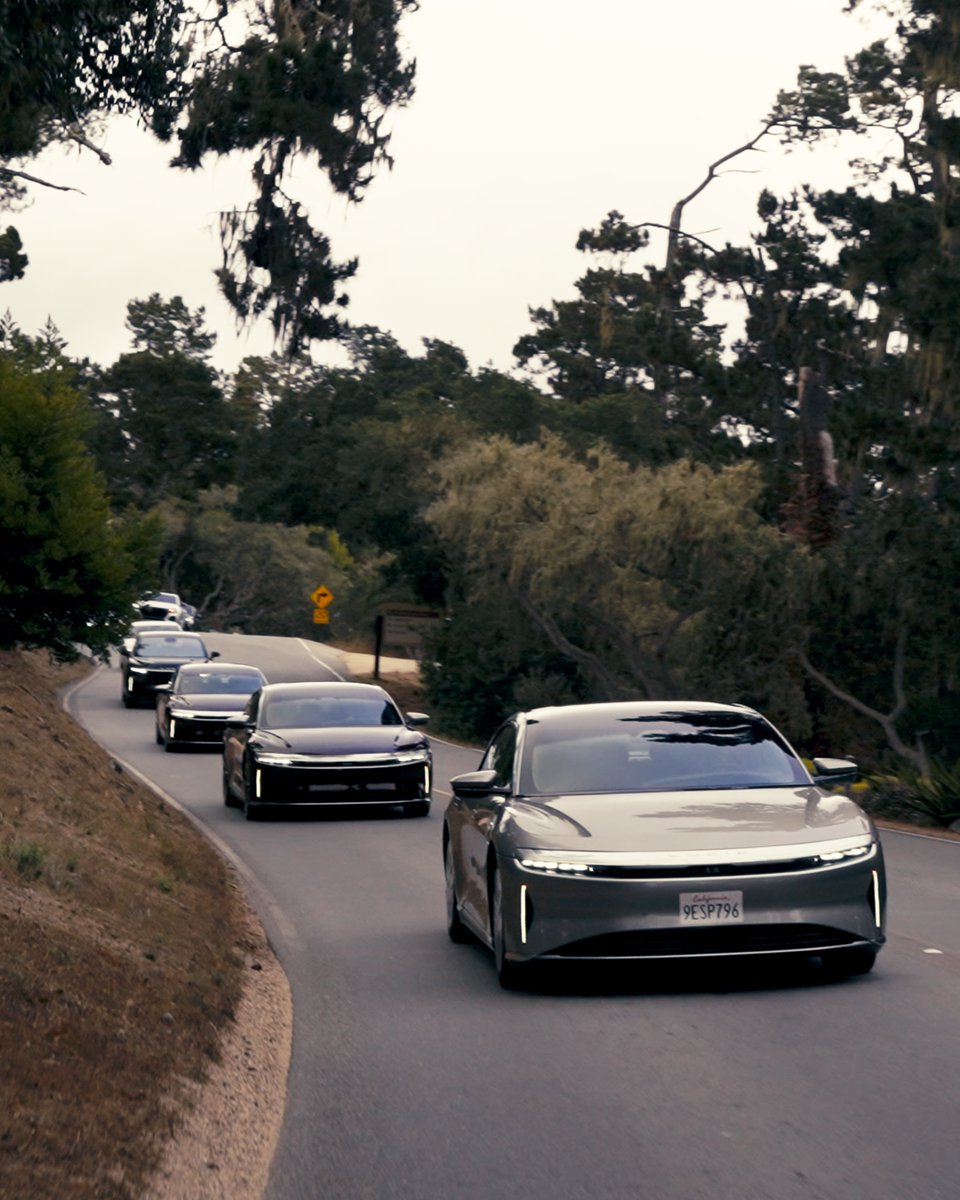 ✅ An unforgettable owners’ rally ✅ Lucid Gravity demo drives along the 17-Mile Drive ✅ The debut of the Lucid Gravity X concept, our most daring concept yet. Thanks to #MontereyCarWeek for all the memories this year.