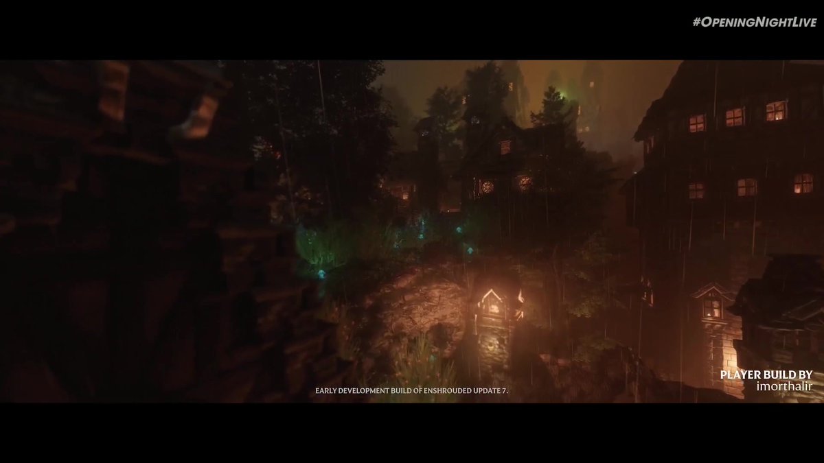 The vast, hand-crafted world and deep survival crafting of Enshrouded from Keen Games in Frankfurt gets a monumental addition! #OpeningNightLive