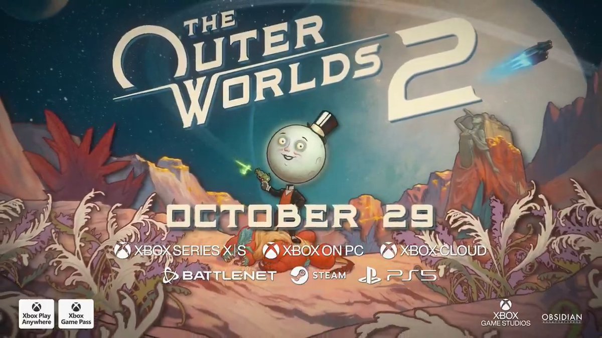 What's a commander without a crew? ✅ Xbox Play Anywhere ✅ Day one with Game Pass The Outer Worlds 2 lands October 29. Pre-order now: | #gamescom2025