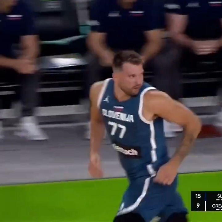 Luka Magic is back: Doncic puts up 28 PTS &amp; 10 AST in Slovenia's first win in #EuroBasket preparation games 🇸🇮🪄 NBA | @lakers | Košarkarska zveza SIovenije