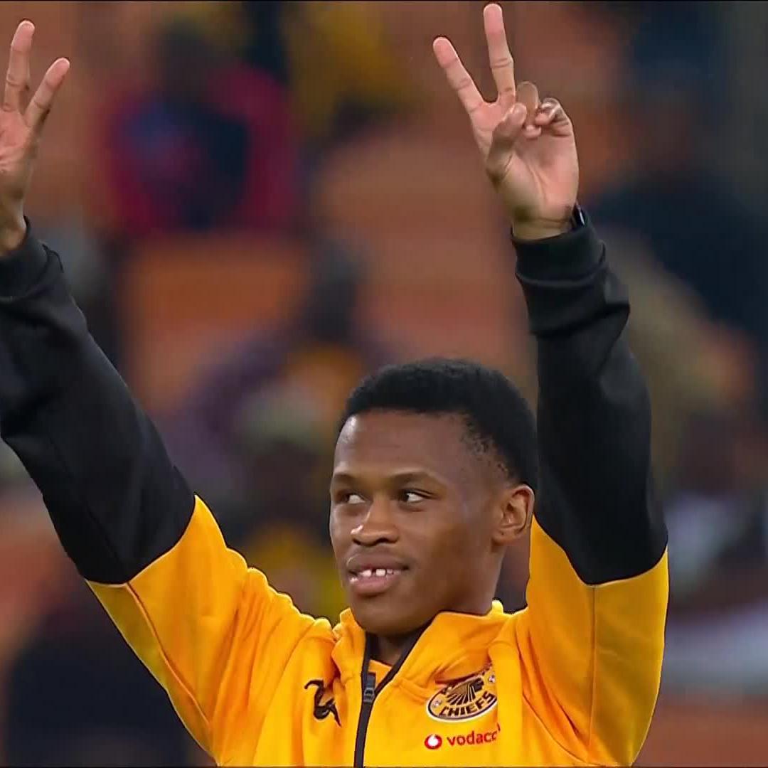 Etiosa Ighodaro, Asanele Velebayi and Luke Baartman are unveiled in front of the Amakhosi fans ✌️⚽ #BetwayPrem | #SSDiski