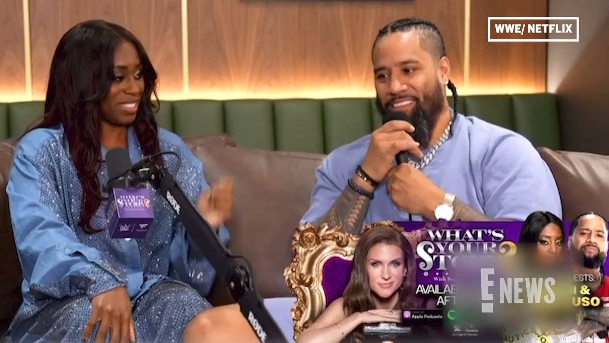 WWE star Naomi and fellow wrestler Jimmy Uso are expecting their first baby together after over 10 years of marriage.