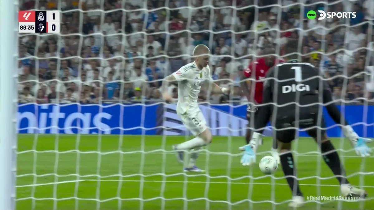 ¡LA PRIMERA CHANCE DE MASTANTUONO! El argentino pateó, pero Herrera se quedó con esa pelota. #LaLigaEnDSPORTS | #RealMadridOsasuna