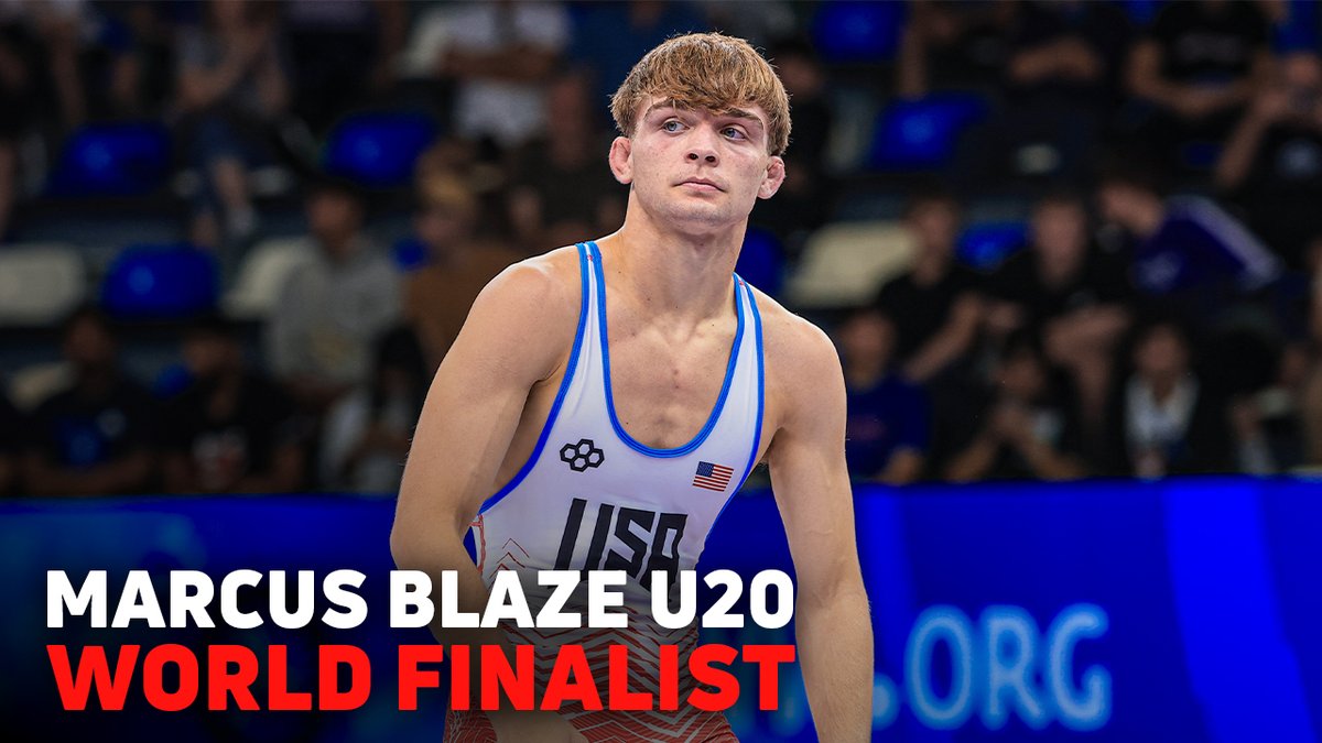 Marcus Blaze Makes The 2025 U20 World Wrestling Finals!