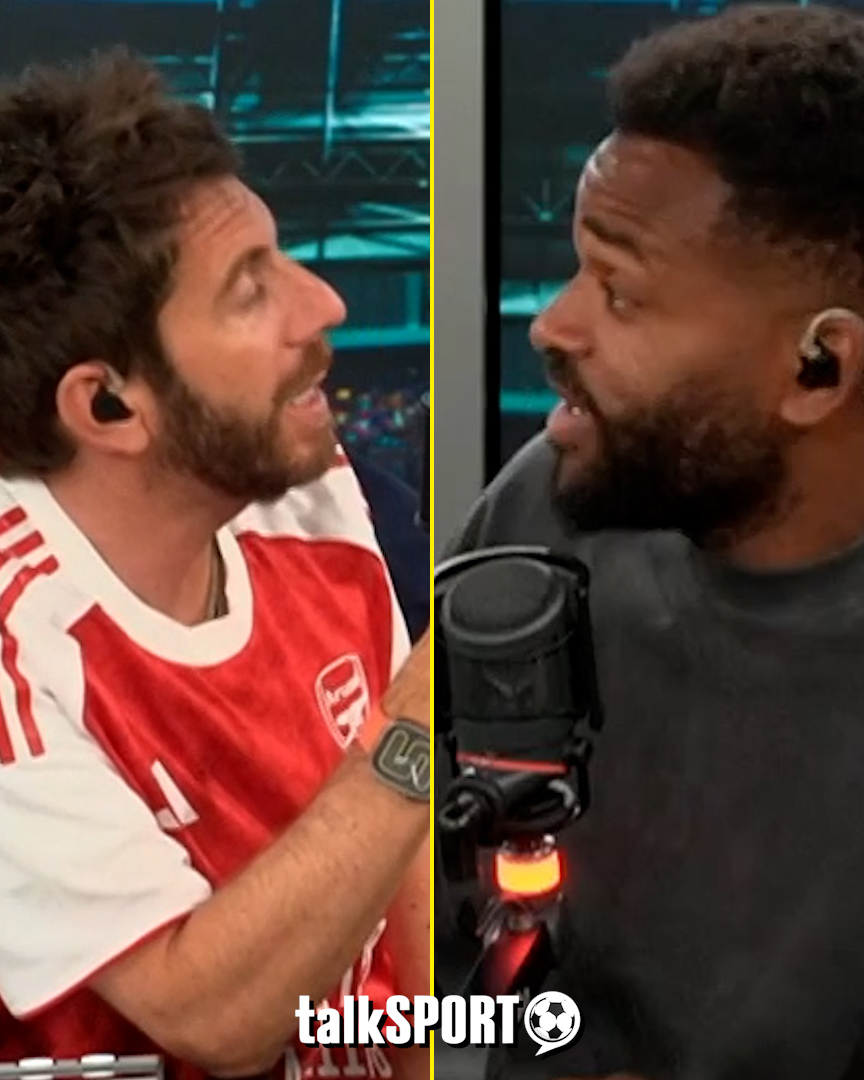 "Off the back of that game, #MUFC fans are happier with what they've seen." "Arsenal fans, you're not happier than me..." Andy Goldstein insists Man United fans came away from the 1-0 loss on Sunday 'happier' than Arsenal fans 👀