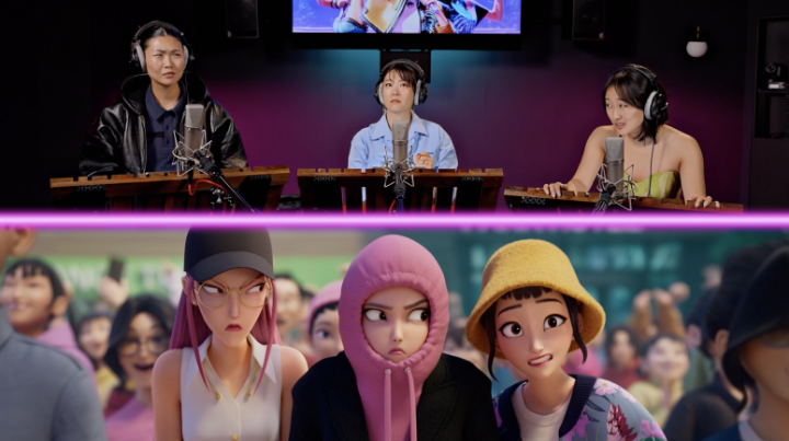 HUNTR/X IN THE BOOTH Arden Cho, Ji-young Yoo, May Hong relive a few iconic KPop Demon Hunters line reads.
