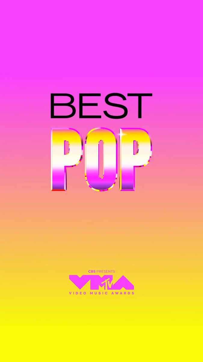 Just *popping* in to remind you to vote for Best Pop at 🌟 Alex Warren: "Ordinary" 🌟 #ArianaGrande: "brighter days ahead" 🌟 Ed Sheeran HQ: "Sapphire" 🌟 Lady Gaga & Bruno Mars: "Die With A Smile" 🌟 #ROSE numberoneHQ & Bruno Mars: "APT." 🌟 Sabrina Carpenter: "Manchild" See who wins at the 2025 #VMAs on Sunday, Sept 7 on CBS and Paramount+!