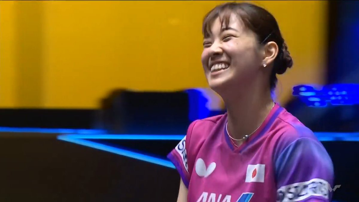 🇯🇵#長﨑美柚 逆転勝利‼️ 勢いに乗る🇩🇪新鋭 19歳カウフマンを退けてベスト16進出👏 #ヨーロッパスマッシュ🇸🇪 ■女子シングルス2回戦 🇯🇵#長﨑美柚 3-1 カウフマン🇩🇪 8-11/12-11/11-9/11-5 ライブ配信はU-NEXTで📹 ▶️ 結果速報👉 #卓球 #テレ東