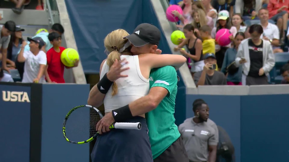 What a day for Danielle Collins and Christian Harrison! Our last-minute entrants are into the Final Four.