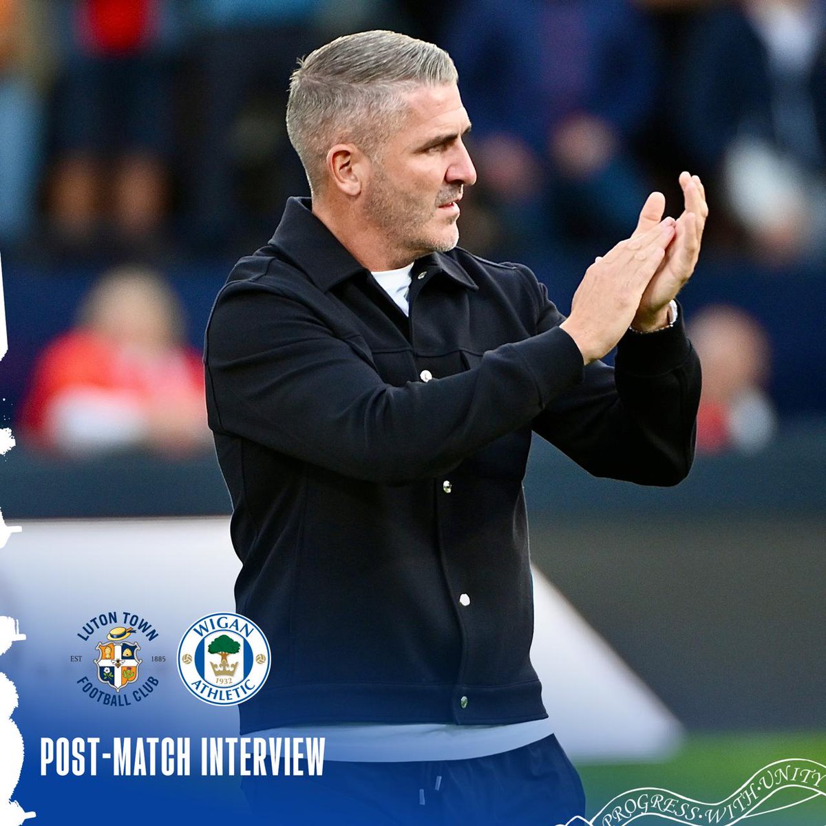 💪 𝗔 𝗽𝗲𝗿𝗳𝗼𝗿𝗺𝗮𝗻𝗰𝗲 𝘁𝗼 𝗯𝘂𝗶𝗹𝗱 𝗼𝗻. The Gaffer has his say after tonight's narrow defeat at Luton Town. 🎤 #wafc 🔵⚪️