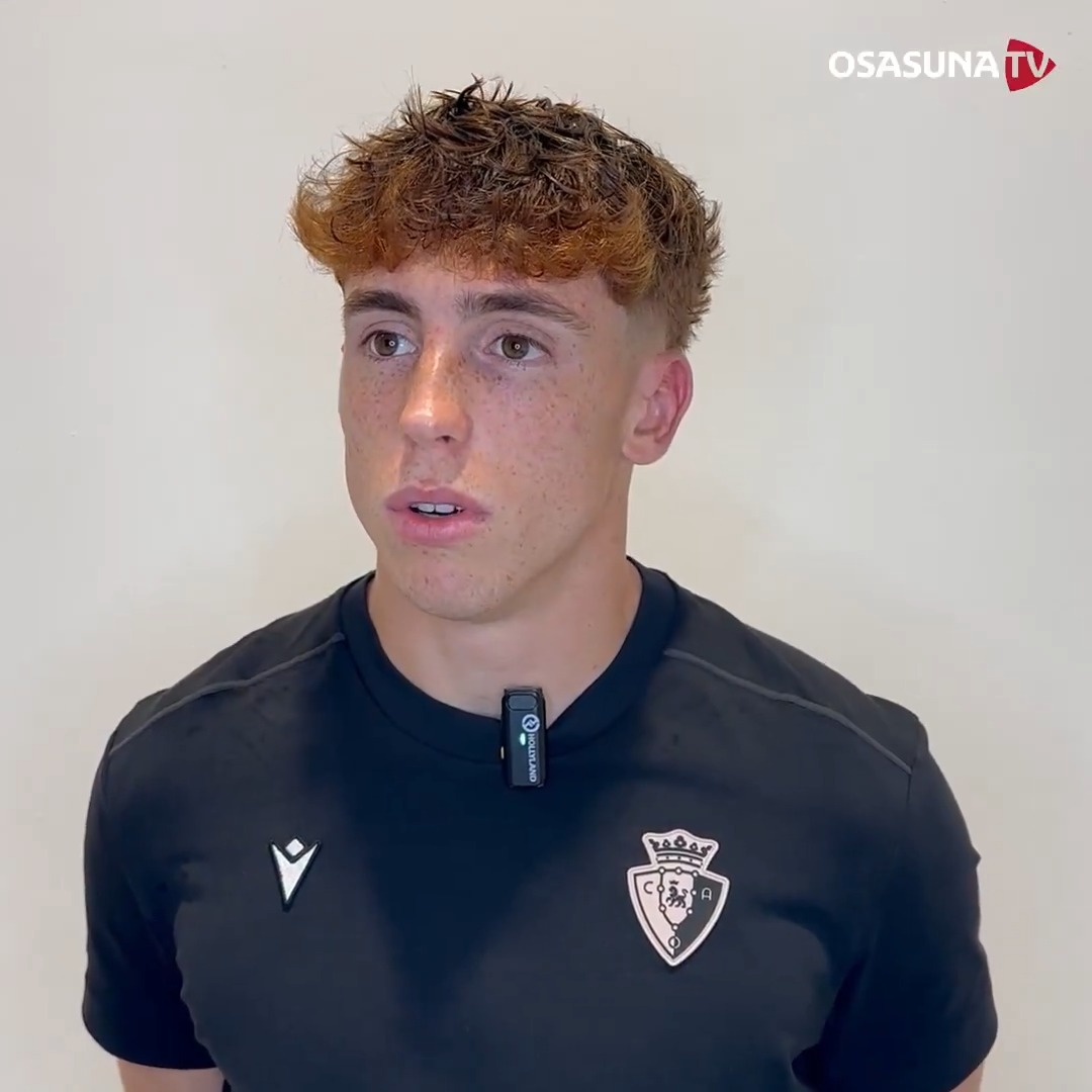🎙️ Víctor Muñoz: "Tengo muchas ganas de conocer a la afición el domingo y ver qué se siente al jugar ahí". #RealMadridOsasuna