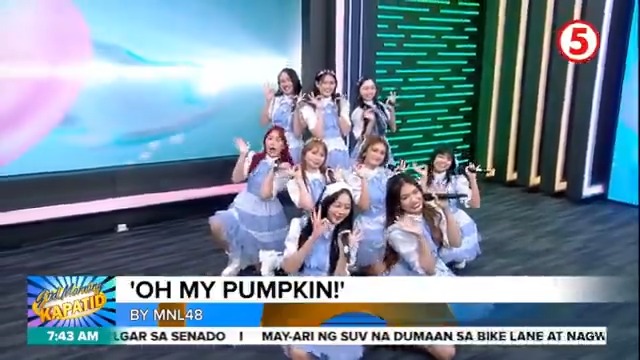 MNL48 performed 'Oh my pumpkin!' for the first time! #MNL48onGudMorningKapatid MNL48 OMP FIRST PERF