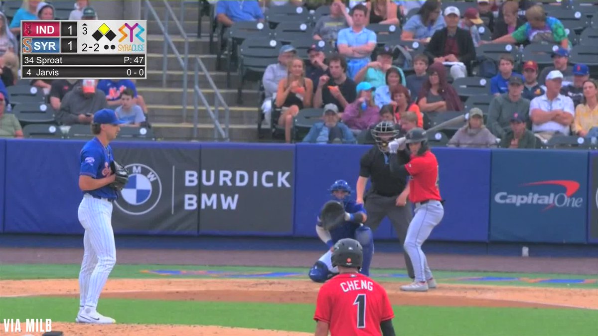 After striking out 6 batters in 2 innings, Brandon Sproat finished his outing with 2 more punchouts en route to 6 innings of one-run ball Final line: 6.0 IP, 2 H, 1 R, 1 BB, 8 K (83 pitches)