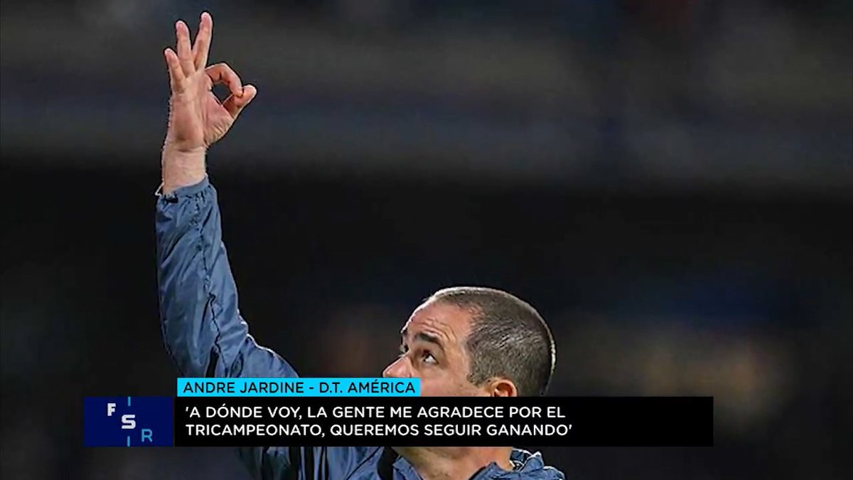 Escuchen a André Jardine: “Hay que tener muchos huevos🥚🥚 para meterse en el Volcán con 45mil personas en contra, ese gesto que hago es para recordarle a la afición del América este orgullo del tricampeonato”😎💛