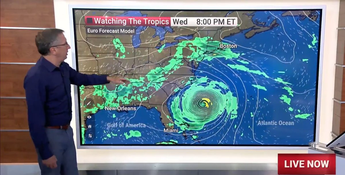 Hurricane expert Dr. Rick Knabb times out when coastal flooding from Erin will be the worst along the East Coast. Watch: