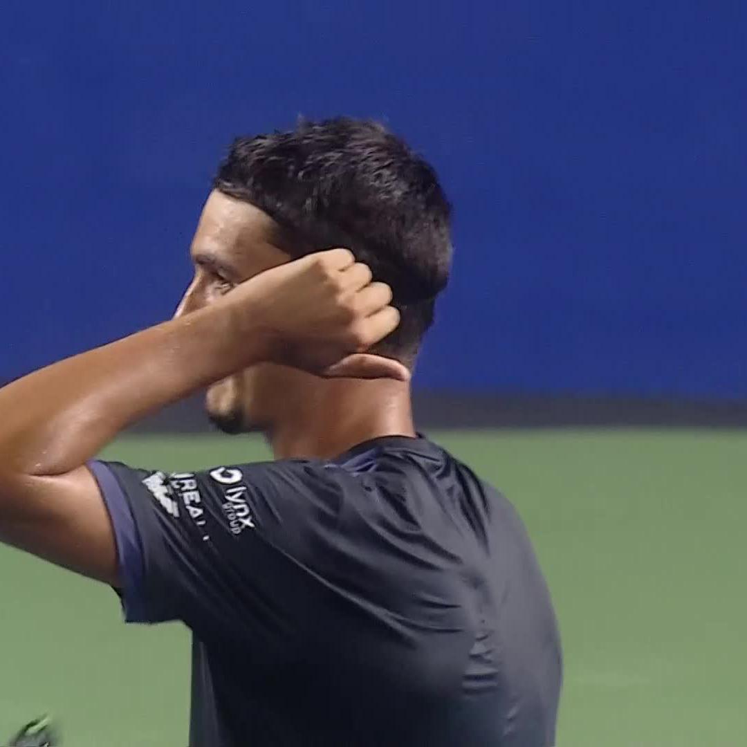 Nearly 3 hours❗ Defending champion Lorenzo Sonego squeaks past Dostanic in a 3rd set tiebreak to get underway in Winston Salem! Winston-Salem Open