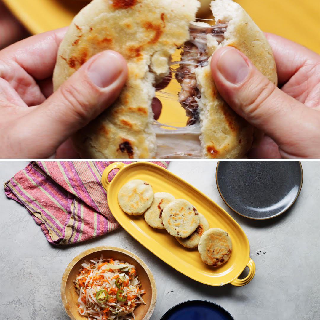 Bean and Cheese Pupusas