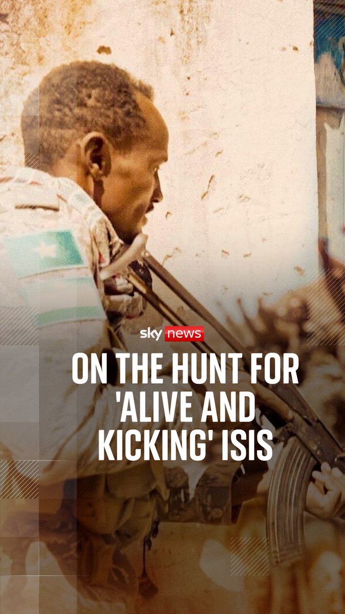 Bomb factories, booby traps and civilians being slaughtered, the search for ISIS in Somalia is packed with danger and full of risk. Sky's Alex Crawford travels with the forces hunting ISIS - a threat gripping Somalia 🔗