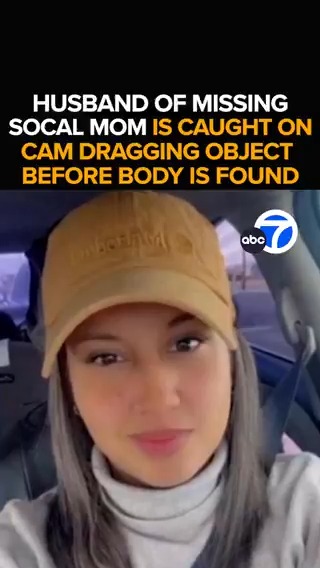 The husband of missing Lancaster mother Sheylla Gutierrez is caught on camera dragging a large object wrapped in fabric near a neighbor's home. Her body was later found in the Angeles National Forest. Her family's call for justice - Tonight at 11 from ABC7