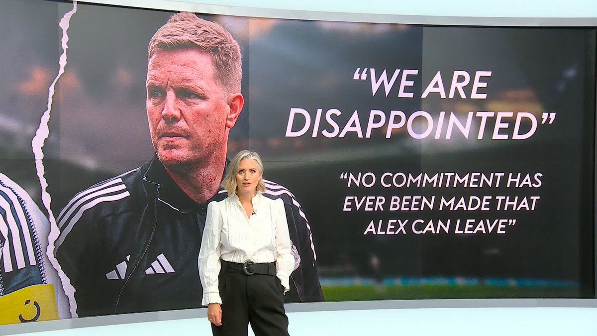 🗣️ "We are disappointed" Newcastle United have responded to Alexander Isak's social media post where he accused the club of "broken promises".