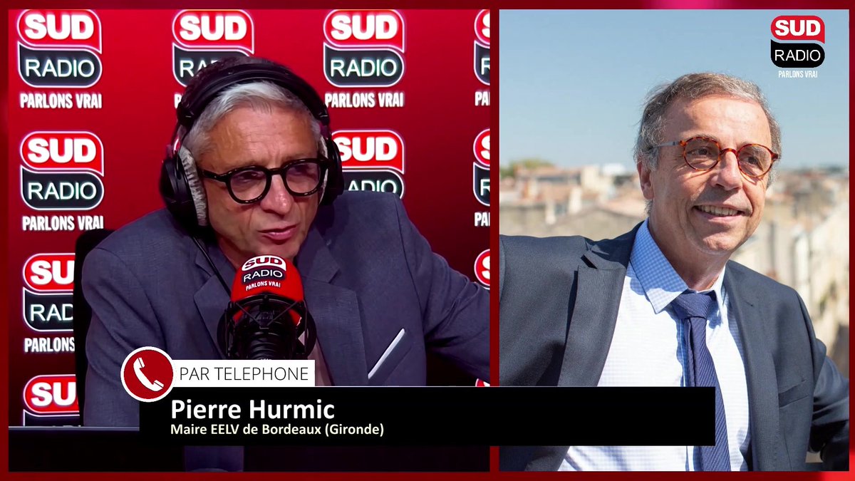 .Pierre HURMIC : "Ce n’est pas vrai que la délinquance augmente à Bordeaux ! Valeurs actuelles ن fait de la propagande !" #GrandMatin