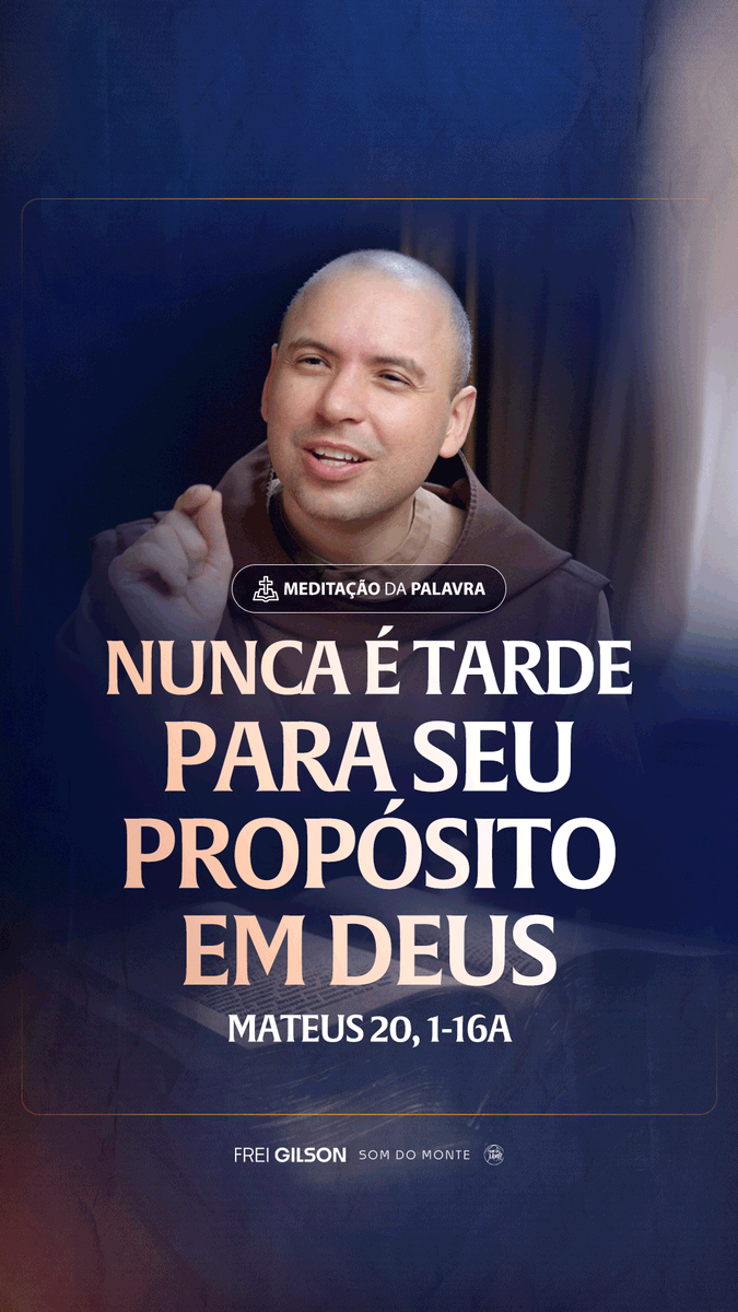Nunca é tarde para seu propósito em Deus | (Mateus 20, 1-16a) #2443 Passagens Complementares: Il Pedro 3,9 Isaías 55,6-7 João 6,37 I Coríntios 7,21-23
