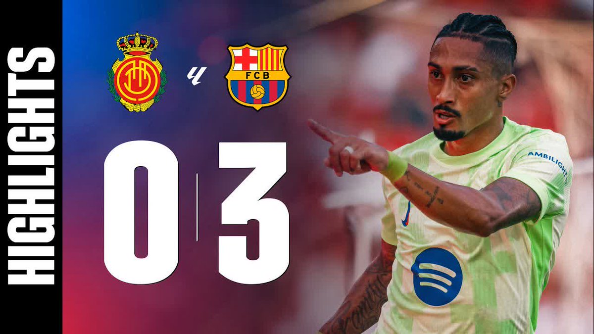 Mallorca 0⃣-3⃣ Barça #laligahighlights