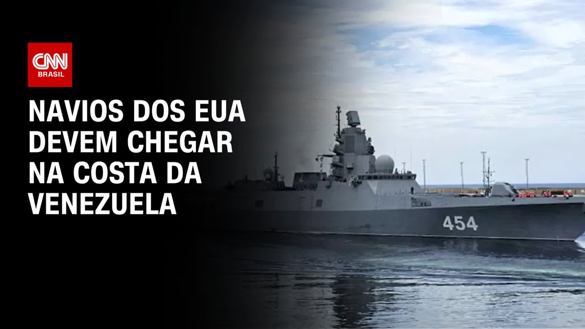 Hoje: Navios dos EUA devem chegar na costa da Venezuela; assista #CNNNovoDia