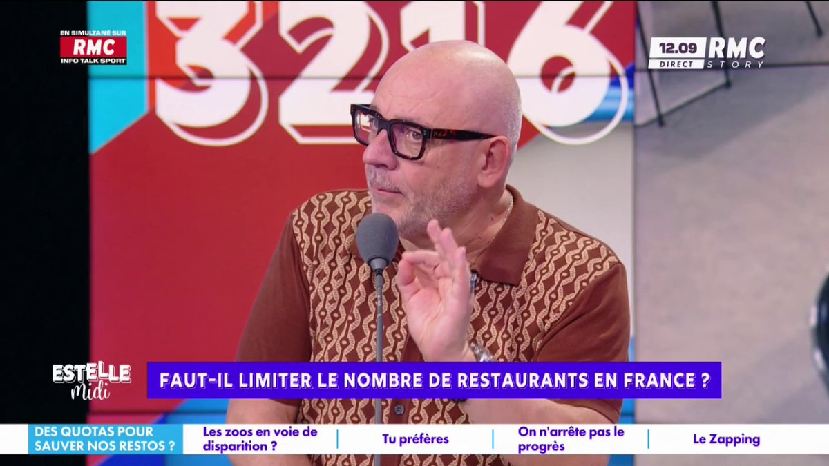 👩‍🍳 Faut-il limiter le nombre de restaurants ? 🎙️ frédéric hermel🇫🇷 : "Une honte ce qu'il se passe ! Les restaurants, c'est l'arnaque absolue... J'étais en vacances en Italie cet été, la pizza Margherita : 5,50€ ! J'arrive à Nice : 15€ la Margherita, dégueulasse !" #EstelleMidi