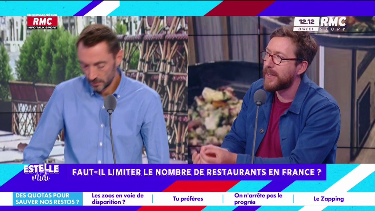 👩🍳 Faut-il limiter le nombre de restaurants ? 🎙️ Pierre Rondeau : "Il faut laisser faire le marché ! Je connais une pizzeria, on est sur du 20-25€ la pizza..." 🎙️ Rémy Barret : "Quand on te vend une pizza à 25€, c'est se foutre de la gueule du monde !" #EstelleMidi