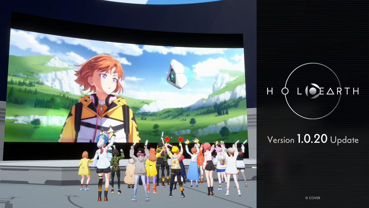 #ホロアース Ver.1.0.20アップデート情報🌐 みんなで同時視聴できる新エリア「セレスティアル・アリーナ」登場！ アスレチック機能・新モンスター・新型紙・新アイテム販売なども✨ みなさんの声を反映した使いやすさUPも実施！ ▼詳細 ▼YouTube