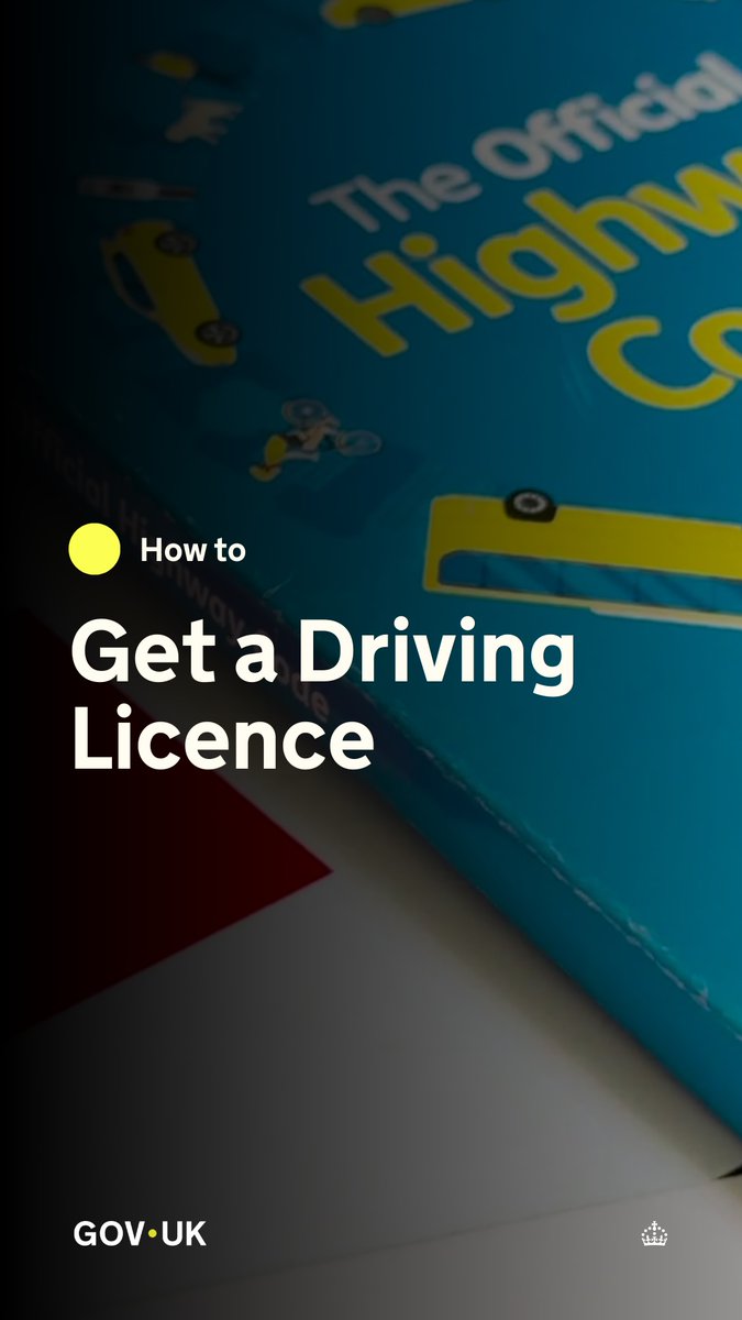 Want to learn to drive? 🚗 Here’s what you need to do: 1. Get a provisional driving licence 2. Take some practice lessons 3. Book and pass your theory test 4. Book and pass your practical test Then you’re ready to hit the road! ✅
