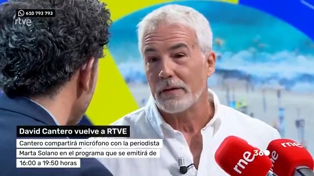 Desde el próximo día 1, David Cantero se pone al frente de Las tardes de RNE junto con Marta Solano Y esta mañana nos ha presentado la nueva temporada en Mañaneros.