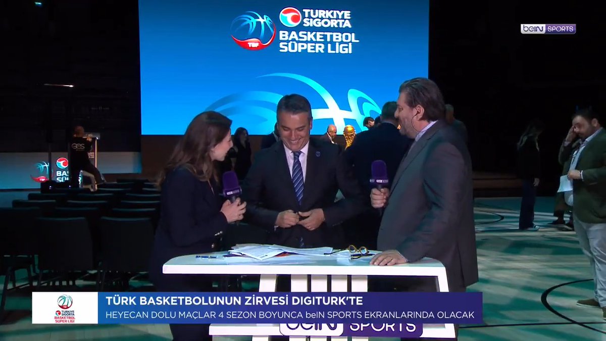 🗣 Anadolu Efes Sportif Direktörü İsmail Şenol, #TSBSL fikstür çekimi sonrası Pınar İlik Üçer ve İhsan Bayülken'e konuştu. | #beINSPORTS