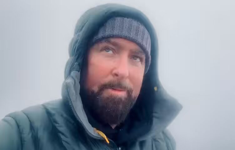 Spiritual weather report from the mountain where I have gone to appease the rugby gods on behalf of the Springboks.