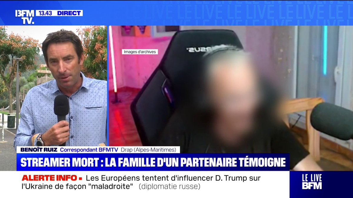 Streameur mort: "Ça prend des proportions très graves", estime la famille du vidéaste "Naruto"