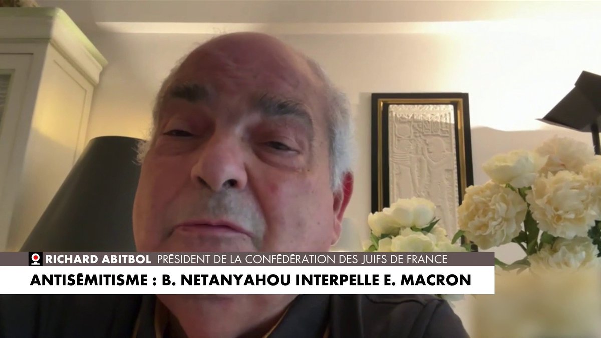 «Le président de la République a une responsabilité sur la communauté juive française», a estimé le président de la confédération des juifs de France, Richard Abitbol sur #180MinutesInfo