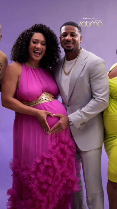 SNEAK PEEK: Surprise! 👶🏽✨ Zac &amp; Fatima’s maternity shoot turned into a moment we’ll never forget. 🥹 The season premiere of #Zatima drops September 11 only on #BETPlus. What should they name baby Zatima?