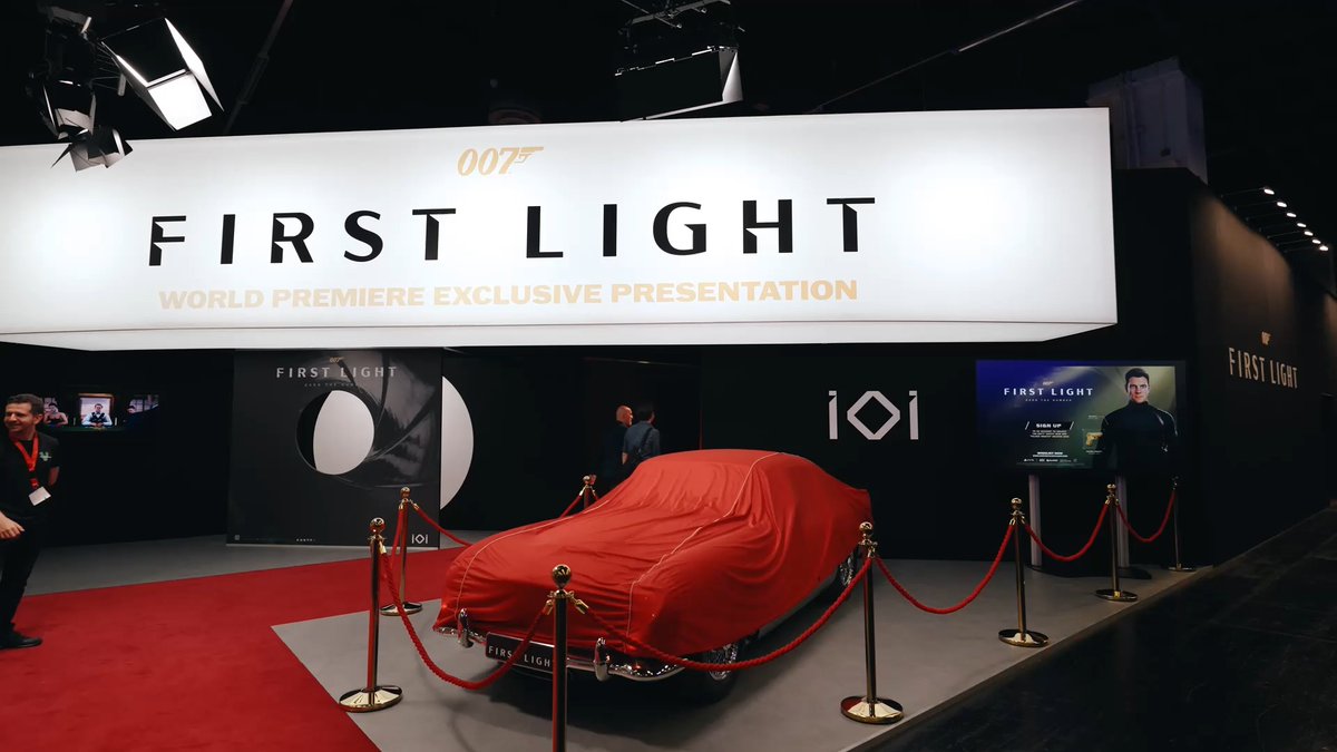 Attending Gamescom in style and an iconic ride. #007FirstLight #EarnTheNumber #Gamescom2025