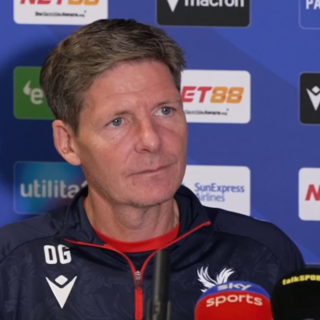 Oliver Glasner confirms that Eberechi Eze and Marc Guehi will start tomorrow for Crystal Palace's Europa Conference League qualifier 🎙️
