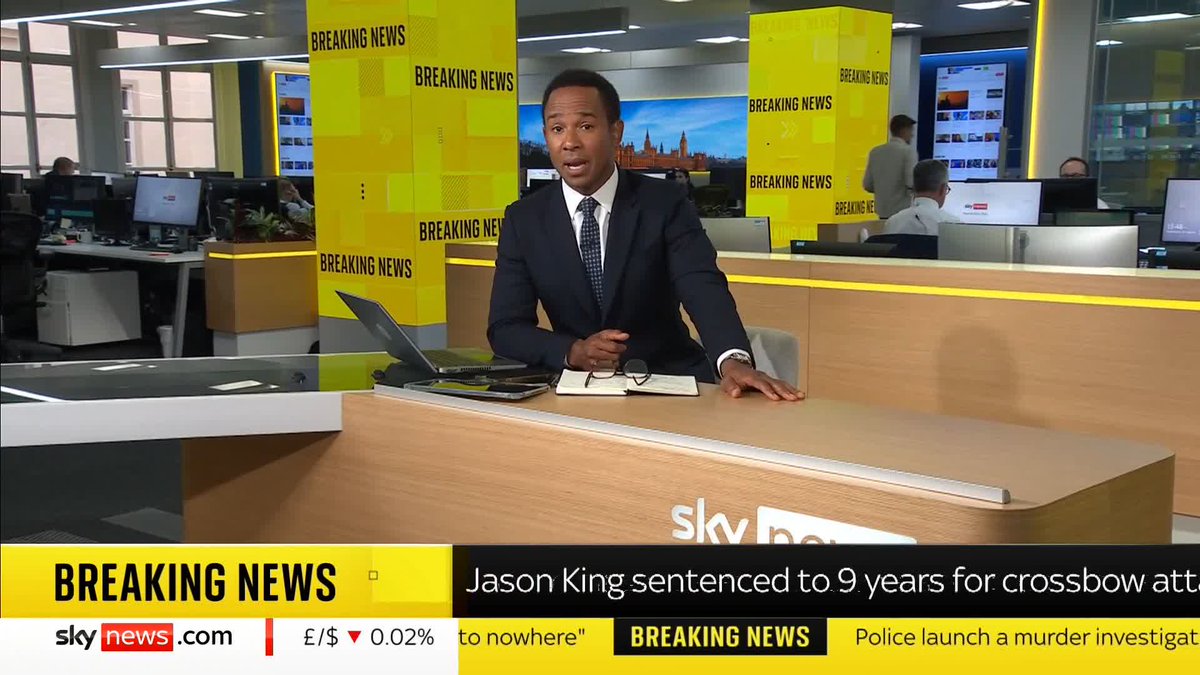 BREAKING: A 54-year-old man who stabbed his neighbour and shot a policeman in Buckinghamshire has been sentenced to nine years in prison 📺 Sky 501, Virgin 602, Freeview 233 and YouTube