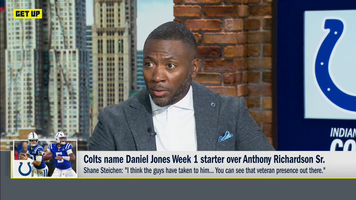 "His time is done with the Colts." —Ryan Clark on Anthony Richardson