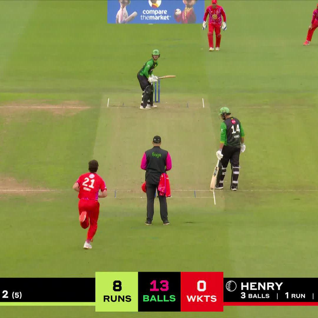 MATT HENRY IN THE HUNDRED TODAY: - 0,1,0,W,0,0,0,0,0,0,0,0,W,0,1,0,1,1b,1,Wd,0 🤯🔥 A Beast in all formats...!!!!