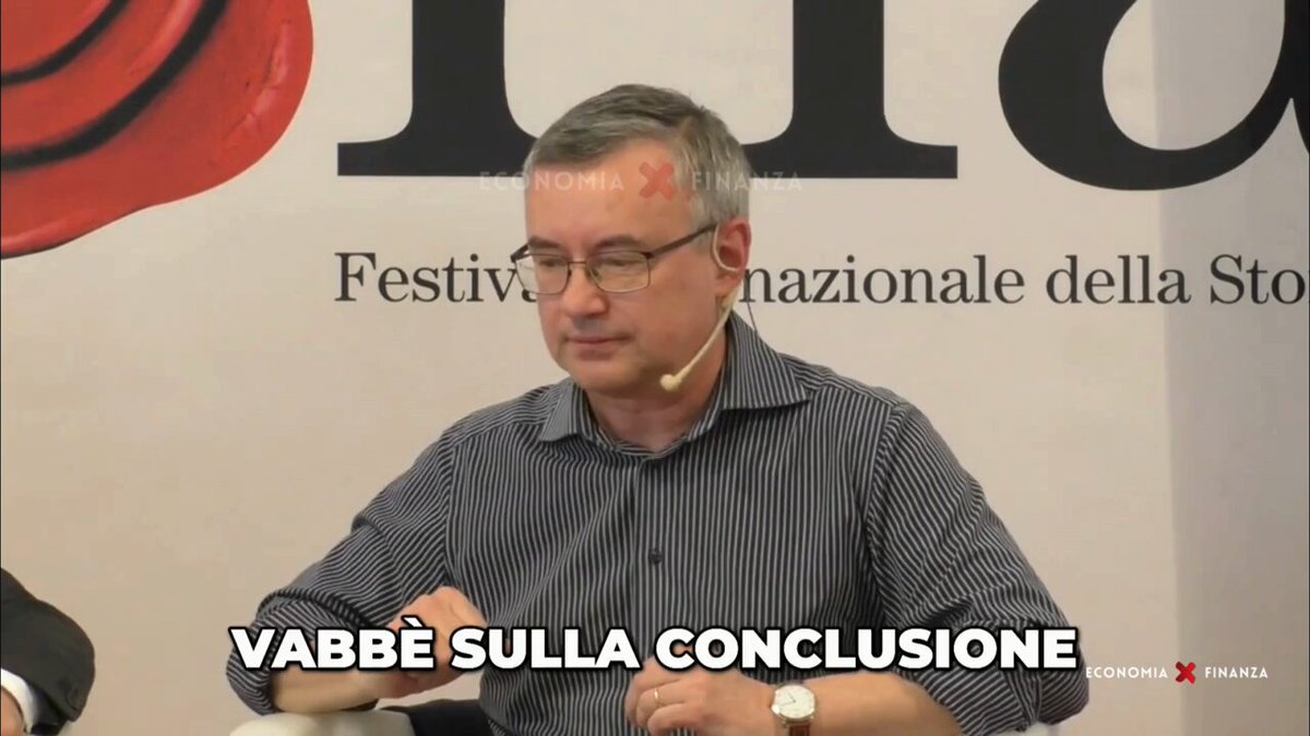 1/4 Prof. Barbero "Se gli economisti conoscessero la loro materia, l’economia non sarebbe nello stato in cui è ... Dell'economia un tempo non importava assolutamente niente a nessuno". Ho solo 3 obiezioni: