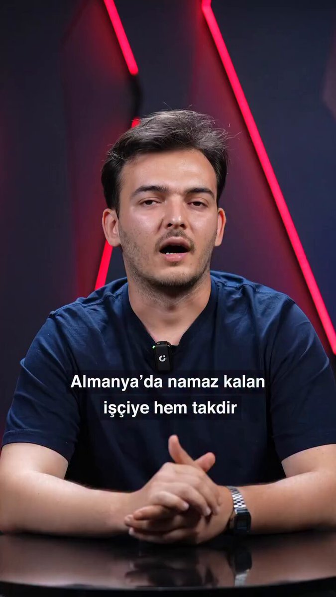 🔴 Almanya’da namaz kılan işçiye hem takdir hem de tazminat verildi.