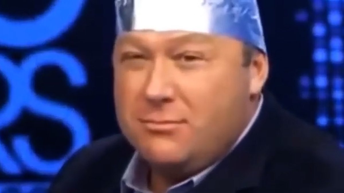 Viral Vintage Footage Of Alex Jones Donning A Tin Foil Crown! PLUS, Jones Makes Major Tin Foil Announcement!