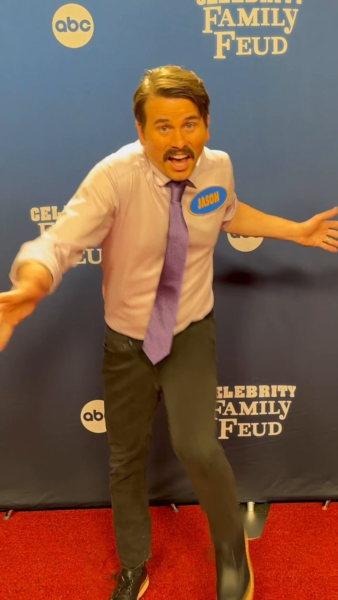 Now this is the official #CelebrityFamilyFeud dance 🤌 Don't miss Team Ritter tomorrow at 8/7c on ABC! Stream on Hulu.