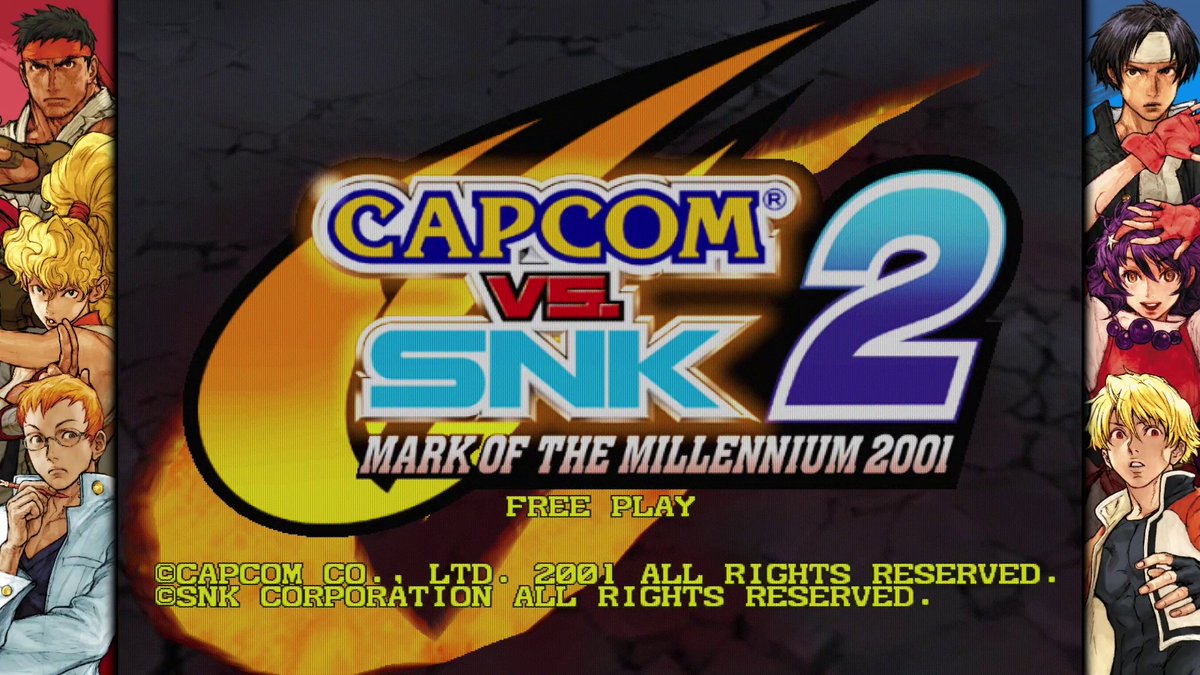 Capcom vs. SNK 2: Mark of the Millennium 2001 released in arcades 24 years ago this month, bringing forth a battle beyond your imagination! Play it today with online play and rollback netcode in Capcom Fighting Collection 2! Available now! 🆚