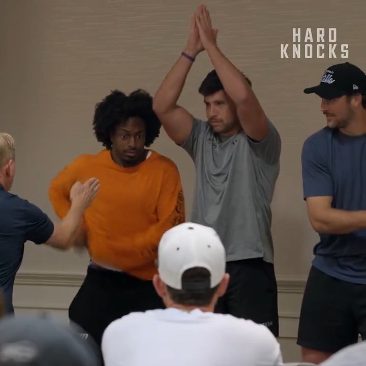 Every team needs to bring in an improv coach 😂 #HardKnocks: Training Camp with the Buffalo Bills available now on HBO Max