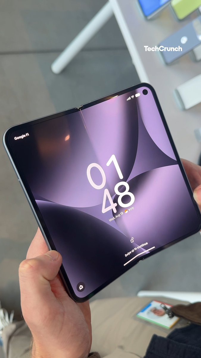 Here’s a first look at Google’s $GOOGL new Pixel 10 Pro Fold